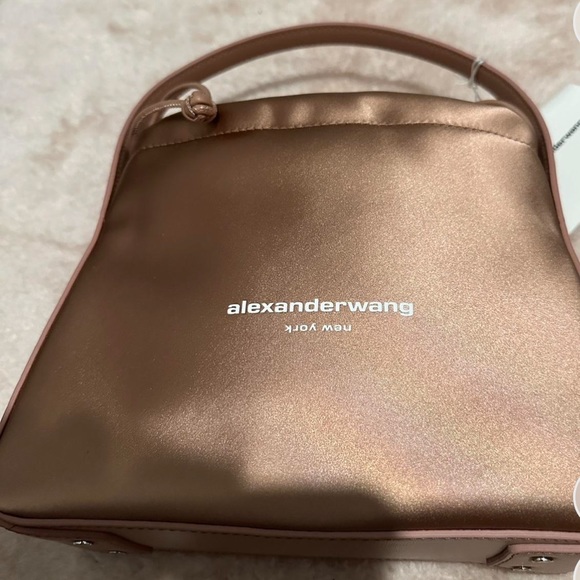 AlexanderWang Ryan Satin bag in sandstone - Picture 2 of 4